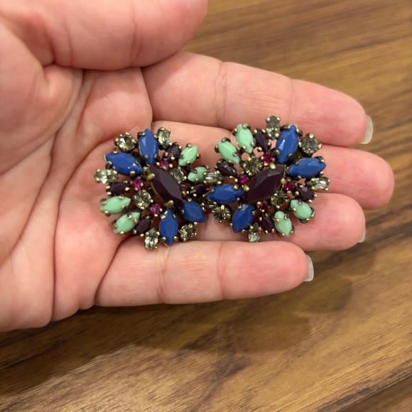 J. Crew Statement Earrings - Picture 1 of 2